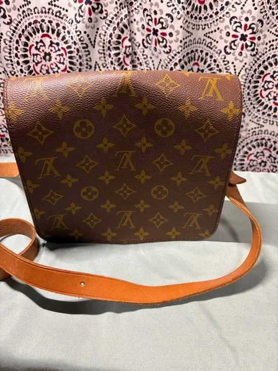 Louis Vuitton Monogram Cartouchiere MM Crossbody Bag Authenticated France - Picture 7 of 14